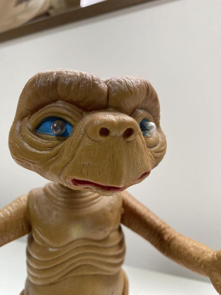 [USED] E.T. Figure with Glowing Eyes, Approximately 20cm