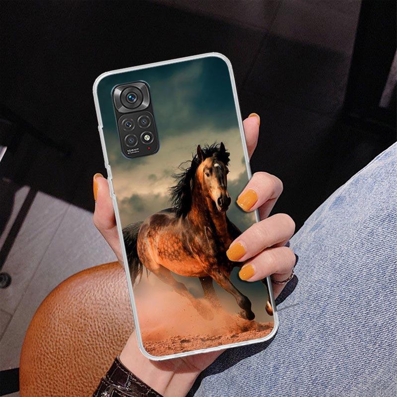Horse Great Beauty Galloping Phone Case For Xiaomi Redmi Note 15 14 13 12S 12 11 Pro Plus 14S 11S 11E 10 10S 11T 5G Personalized