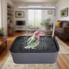 2026 Nuova Vasca da Bagno Automatica per Pappagalli Uccelli Vasca da Bagno Elettrica USB per Animali Domestici Vasca da Bagno con Acqua Ricircolante Fontana Doccia Articoli per Animali Domestici