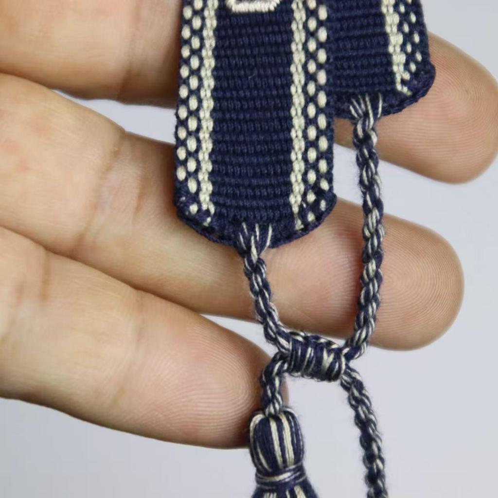 Friendship Letter Bracelet - Hand-Woven Ethnic Style with Polyester Tassels