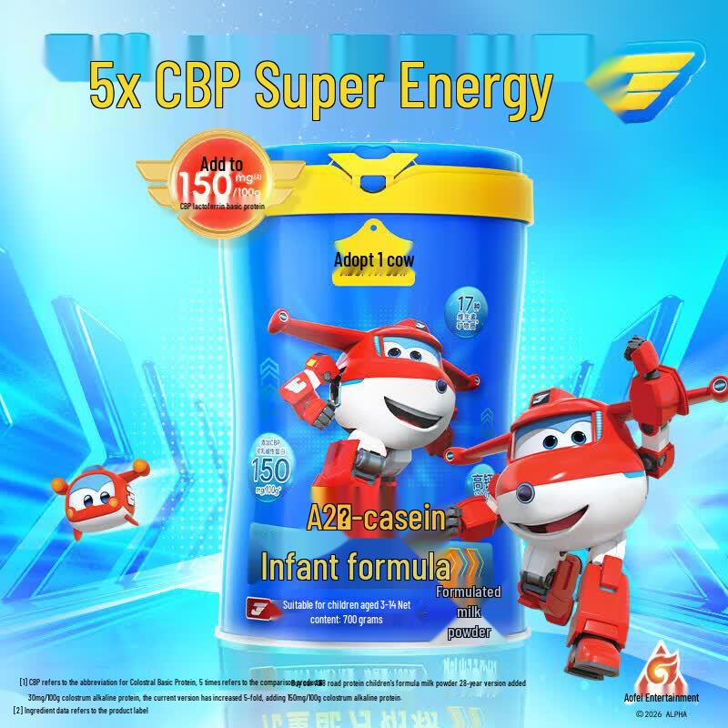 Adopt A Cow Kids Growth Milk Powder with CBP & A2 Beta-Casein 700g