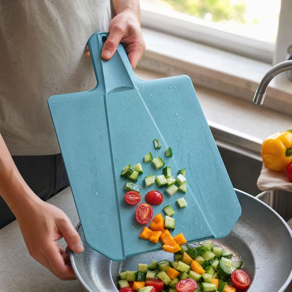 Foldable Cutting Board for Outdoor, Picnic and Travel - Portable Kitchen Chopping Board