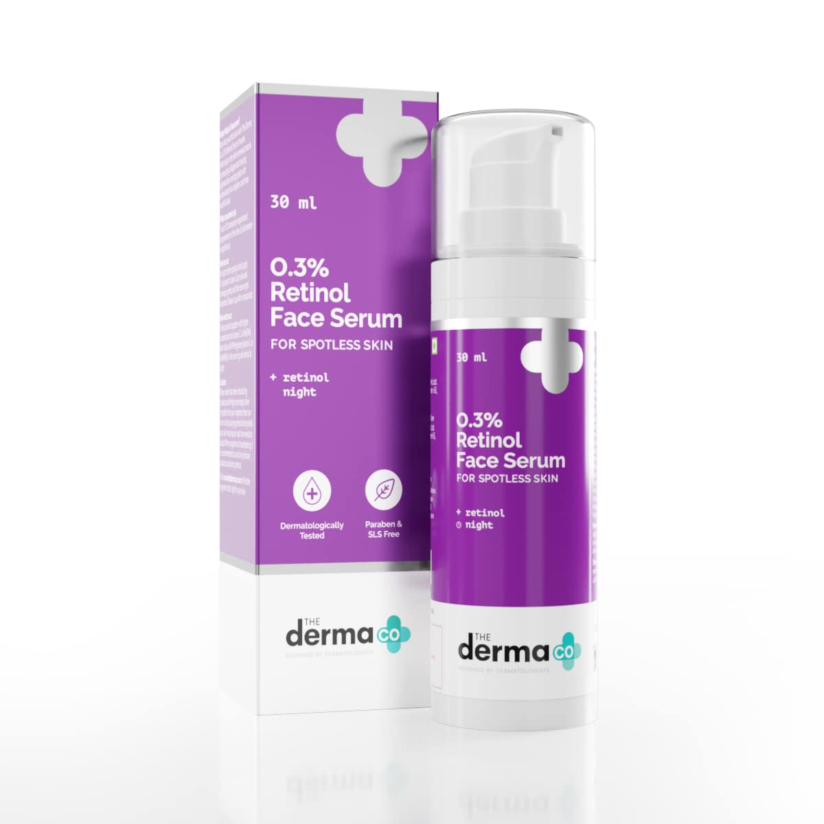 

The Derma Co 0.3% Retinol Serum 30ml For Younger-Looking Spotless Skin Anti-Aging Fine Lines