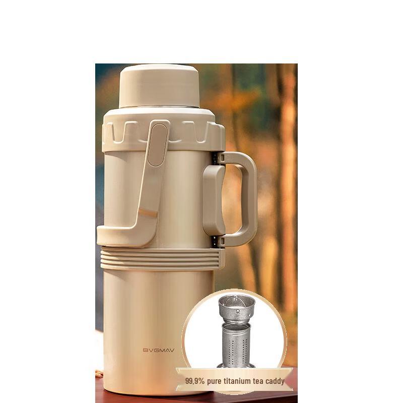 BVGMAV Travel Pot with Titanium Tea Infuser