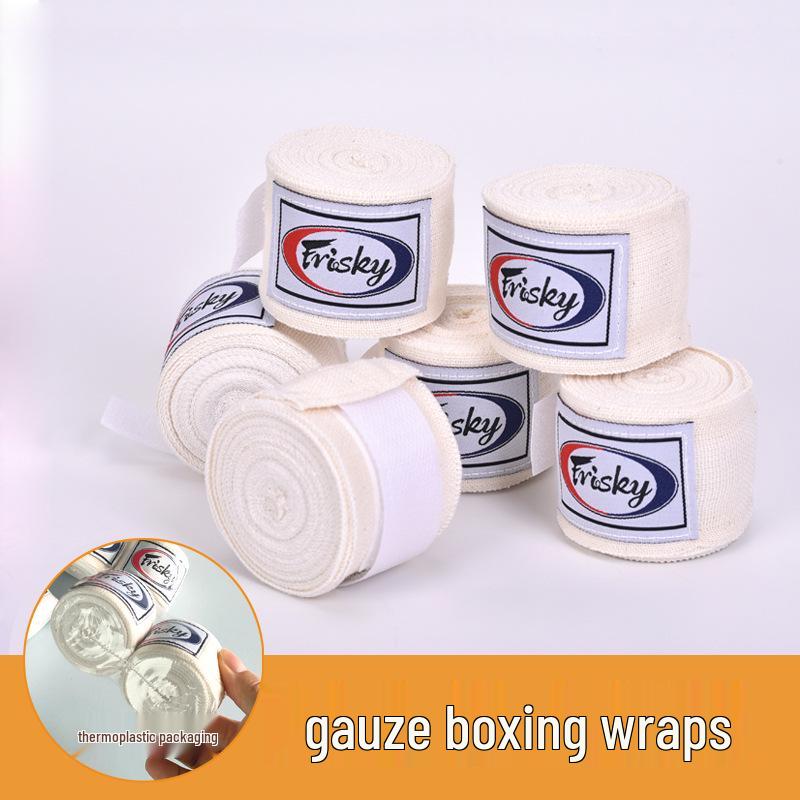 FRISKY 5m High Elastic Boxing Bandages - Professional Sanda Muay Thai Hand Wraps.