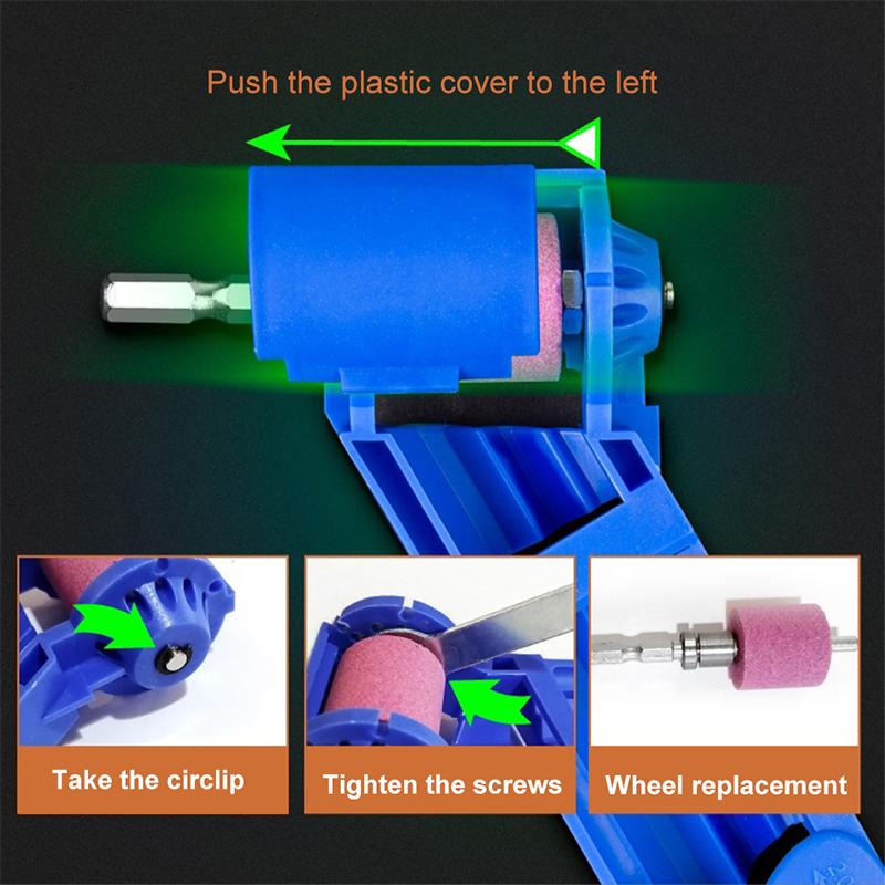 Drill Bit Sharpener Durable Labor-Saving Diamond Drill Bit Sharpening Tool