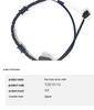T2R10119 Rear Brake Sensor Wire for Jaguar XK 2006-2014 & F-TYPE 2014