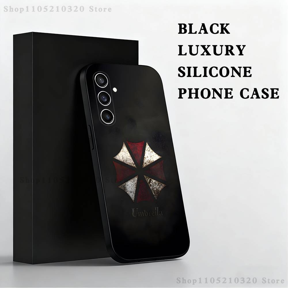 Game R-Resident E-Evil Video Phone Case For Samsung S25,S24,S21,S22,S23,S30,Ultra,S20,Plus,Fe,Lite,Note,10 Black Soft Shell