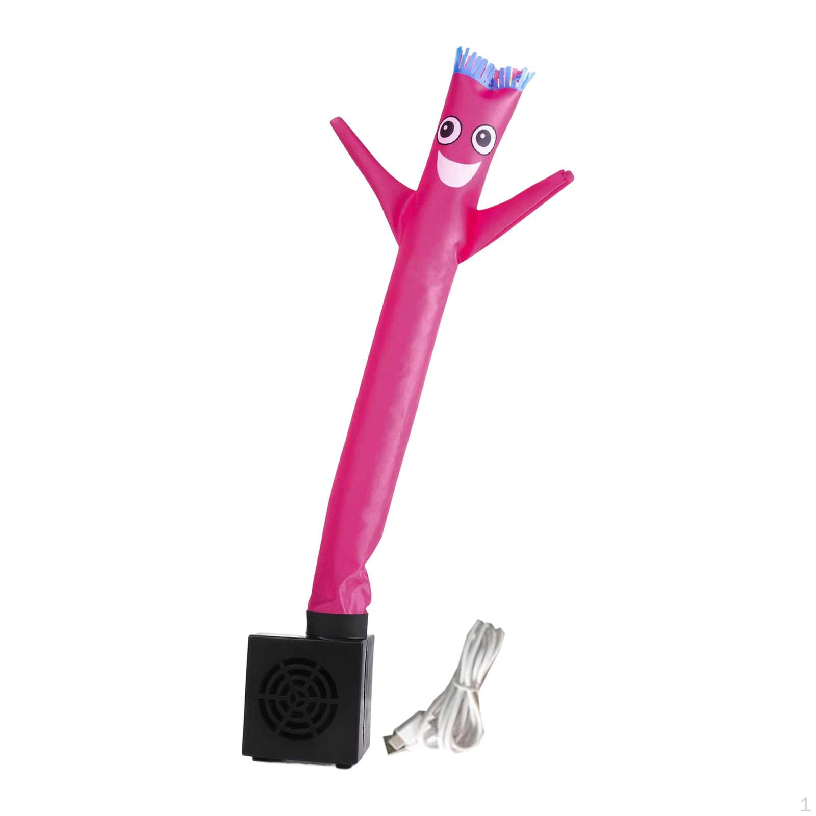 

Decoration with Inflatable Man And Dancing Function Via USB, Ideal Gift for Parties фіолетовий