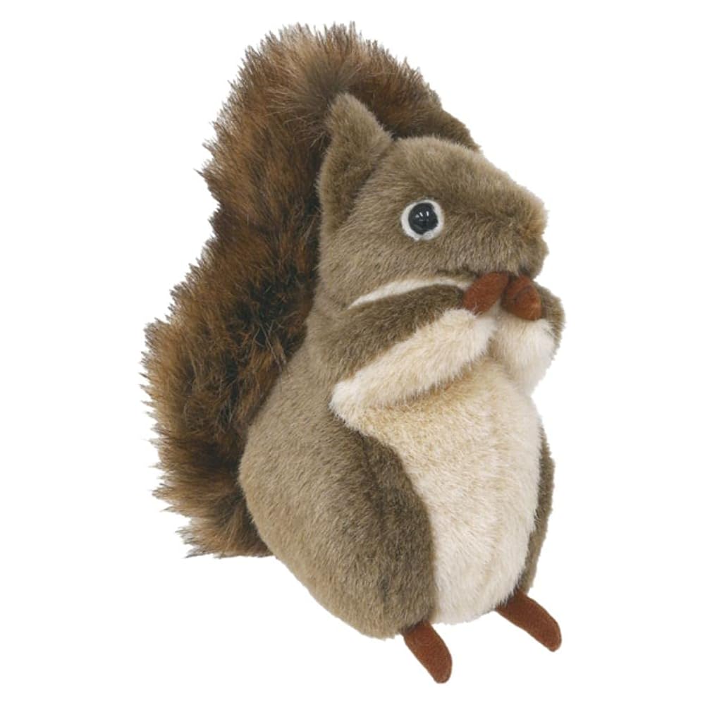 Yoshitoku Toy Riku the Squirrel Plush Toy Soft and Cuddly 30cm
