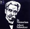 LP Record ALBERT SCHWEITZER  In Memoriam Albert Schweizer Vol. 2 S72194 CBS Germany Classical Used