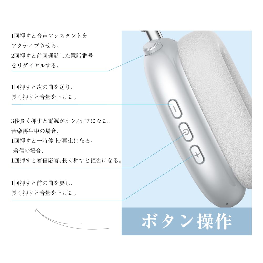 Kopfhörer Bluetooth Drahtlose Kopfhörer Bluetooth Kopfhörer Kabelgebunden Drahtlos Duale Nutzung Versiegelt HIFI-Sound Stunden Musik Rauschen Schnellanleitung