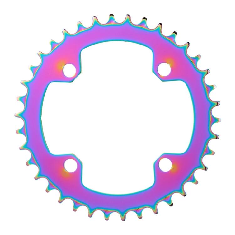 Universals Interfaces Bicycles Chainring Aluminum Alloys Single Speed Chainring for Quiet Operations