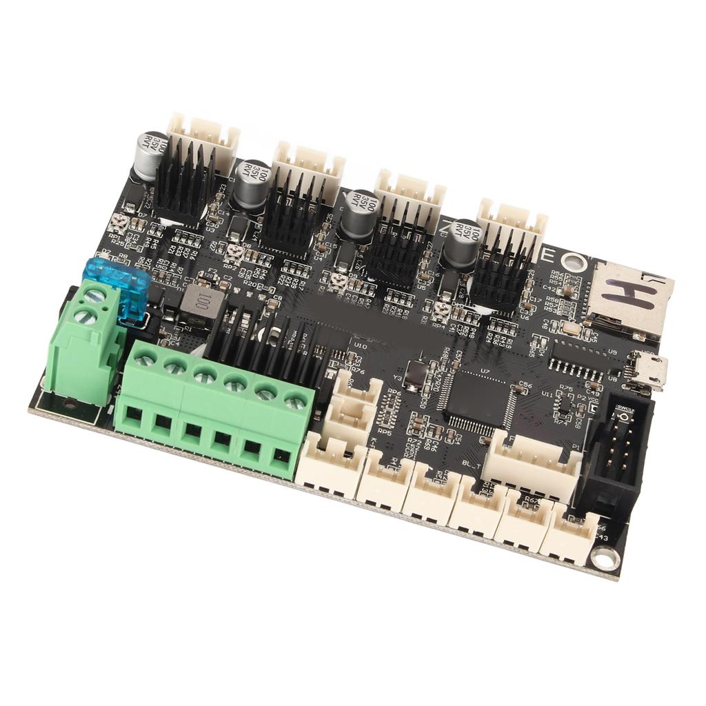 3D Printer Motherboard Replacement V4.2.7 Upgraded 3D Printer Silent Board for Ender 5