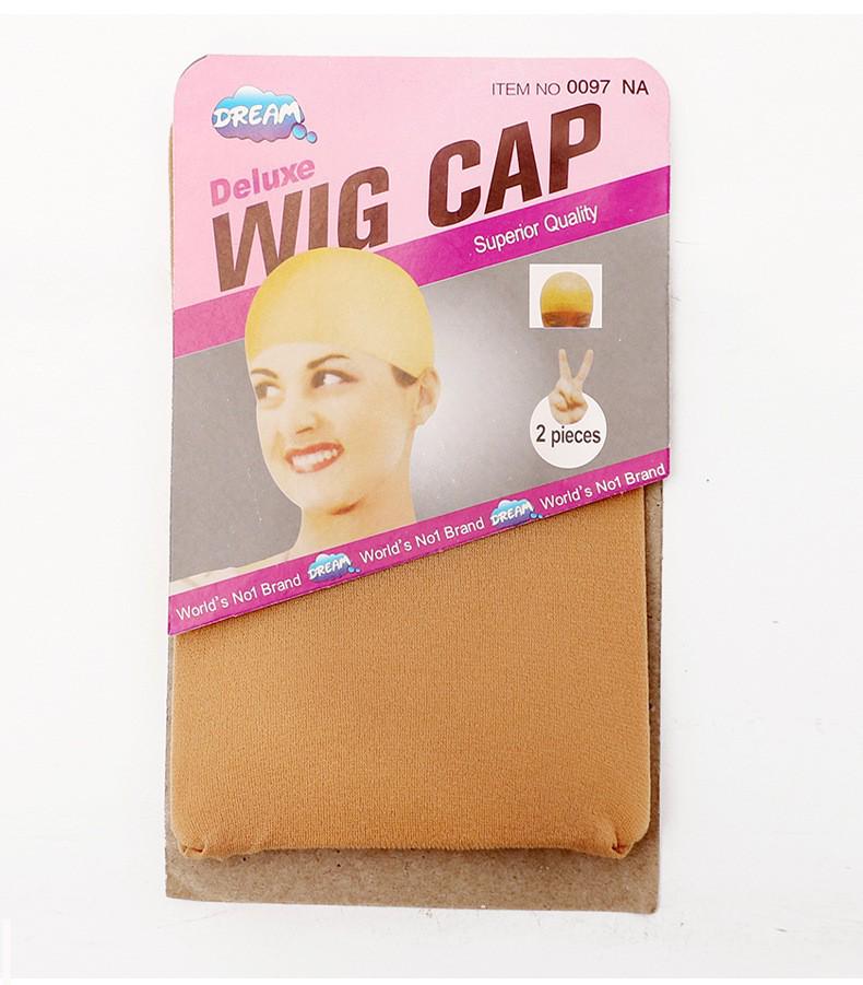 

Европейская и американская нейлоновая шапочка для парика с одним отверстием (Пара) - Чулок-сетка для волос