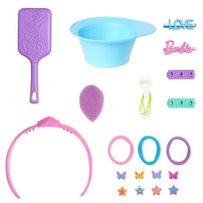 Barbie-Tête À Coiffer Color Reveal-Chevelure Blonde Et Accessoires - 3 Ans+- JFG81