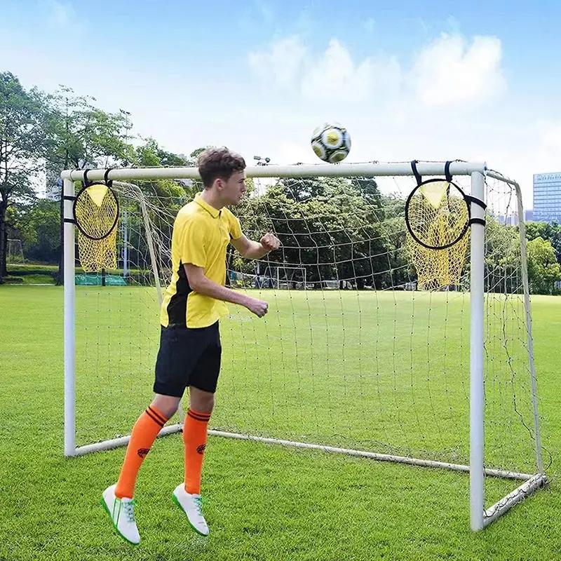 Convenient Footballs Goal Net Foldable Training Net Easy Attach and Surpass Football Goal Props for Football Training Practice