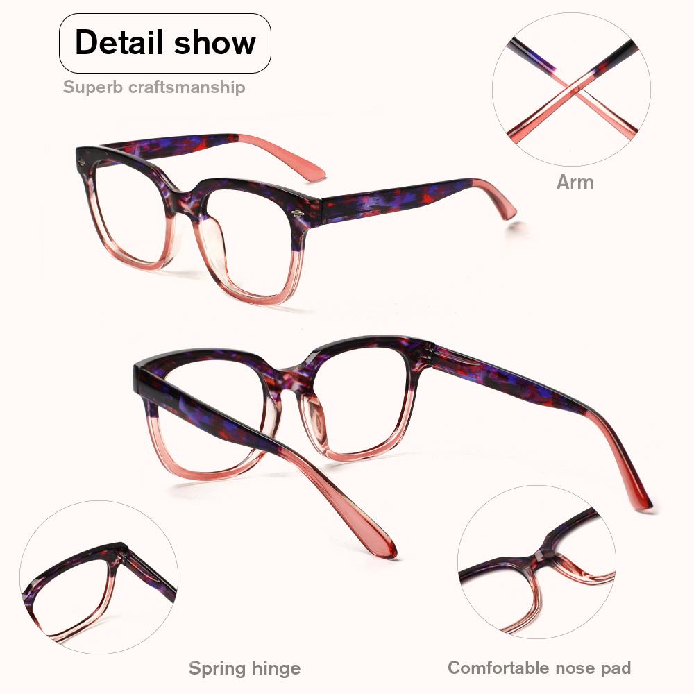 TUREZING Women Sunglasses Rectangular Fashion High Quality Gray Lenses Outdoor Sunshade Unisex Prescription Glasses