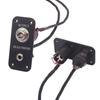 Compacts Violin Pickup Preamp With ±12dB Tone Adjustment and Universal Audios Jacks for Seamless Integration