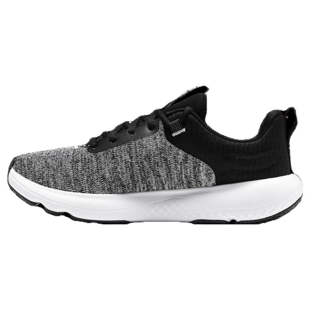 Under Armour Zapatillas deportivas Charged Revitalize para hombre, color negro y blanco, 3026679-001