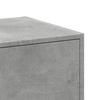 Apothecary Cabinet Concrete Grey 30 x 41 x 118 cm Particleboard