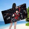 Comic K-kakegurui Microfiber Beach Towel Absorbent Quick Dry Soft Yoga Swimming Resort Mountain Climbing Towel