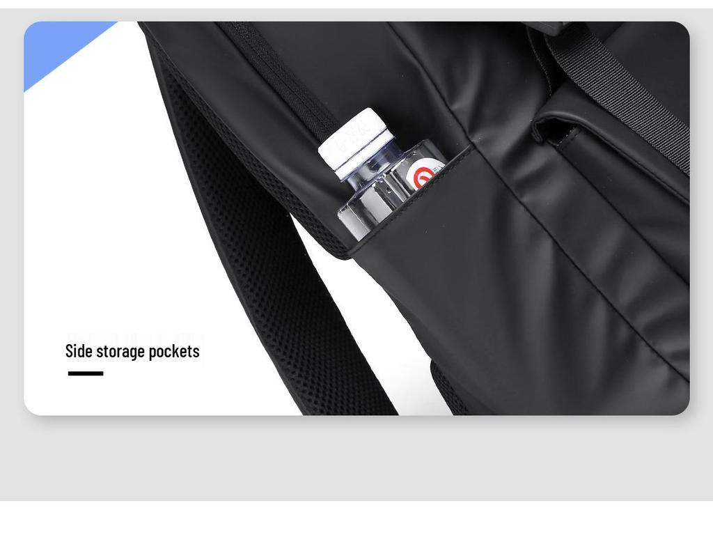 2025 Large Capacity Trendy Flap Laptop Backpack for Men & Students