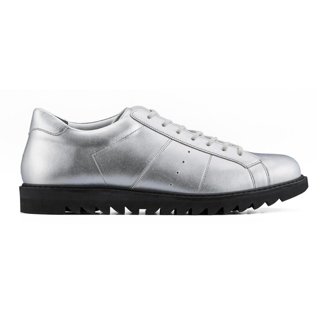 Onitsuka Tiger Court T Slip Resistant Abrasion Resistant Low top Casual Shoes Unisex Silver Black 1183C360-020