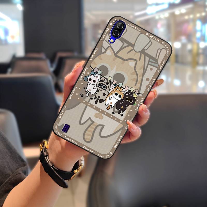 Anti-knock Waterproof Phone Case For Blackview A60 Silicone TPU Graffiti Protective Shockproof Full wrap Back Cover Cute