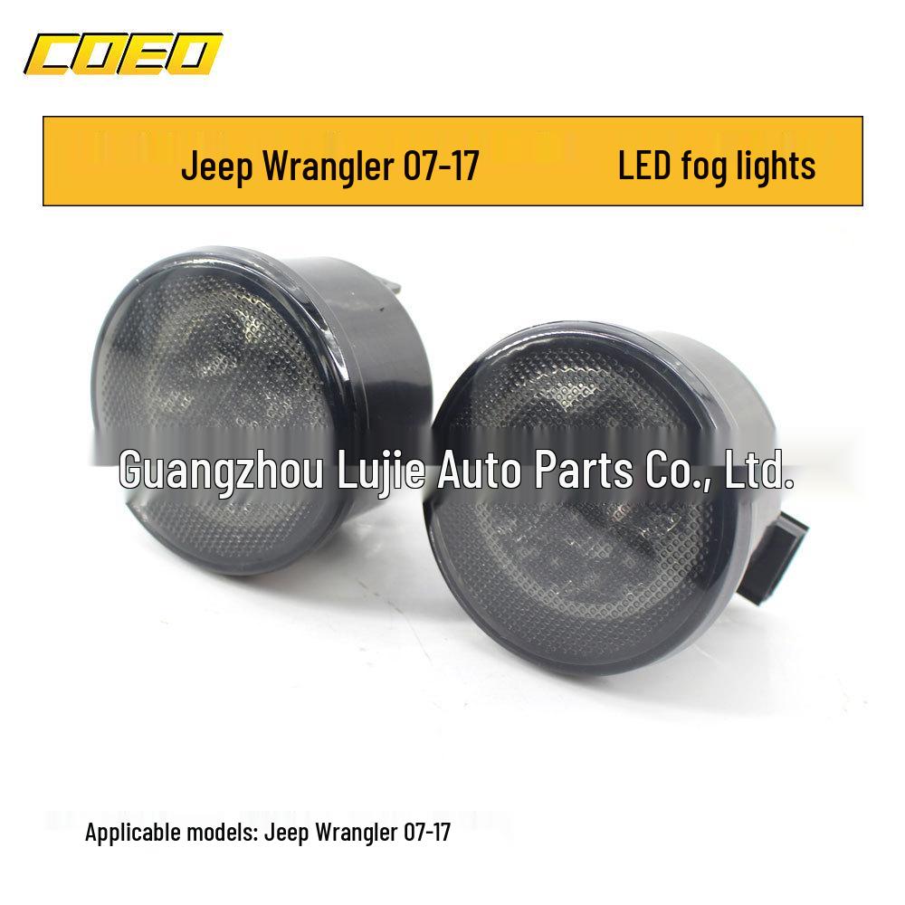 

LED Fog Lights for 07-17 Jeep Wrangler Front Bumper LED Fog Light Right