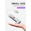 Type-C Turn USB Adapter Multi Port Distributor Hub Car Accessories For KIA Sportage Rio 3 Soul Optima Ceed Pro K5 K2 k6 K7 K8 Pride