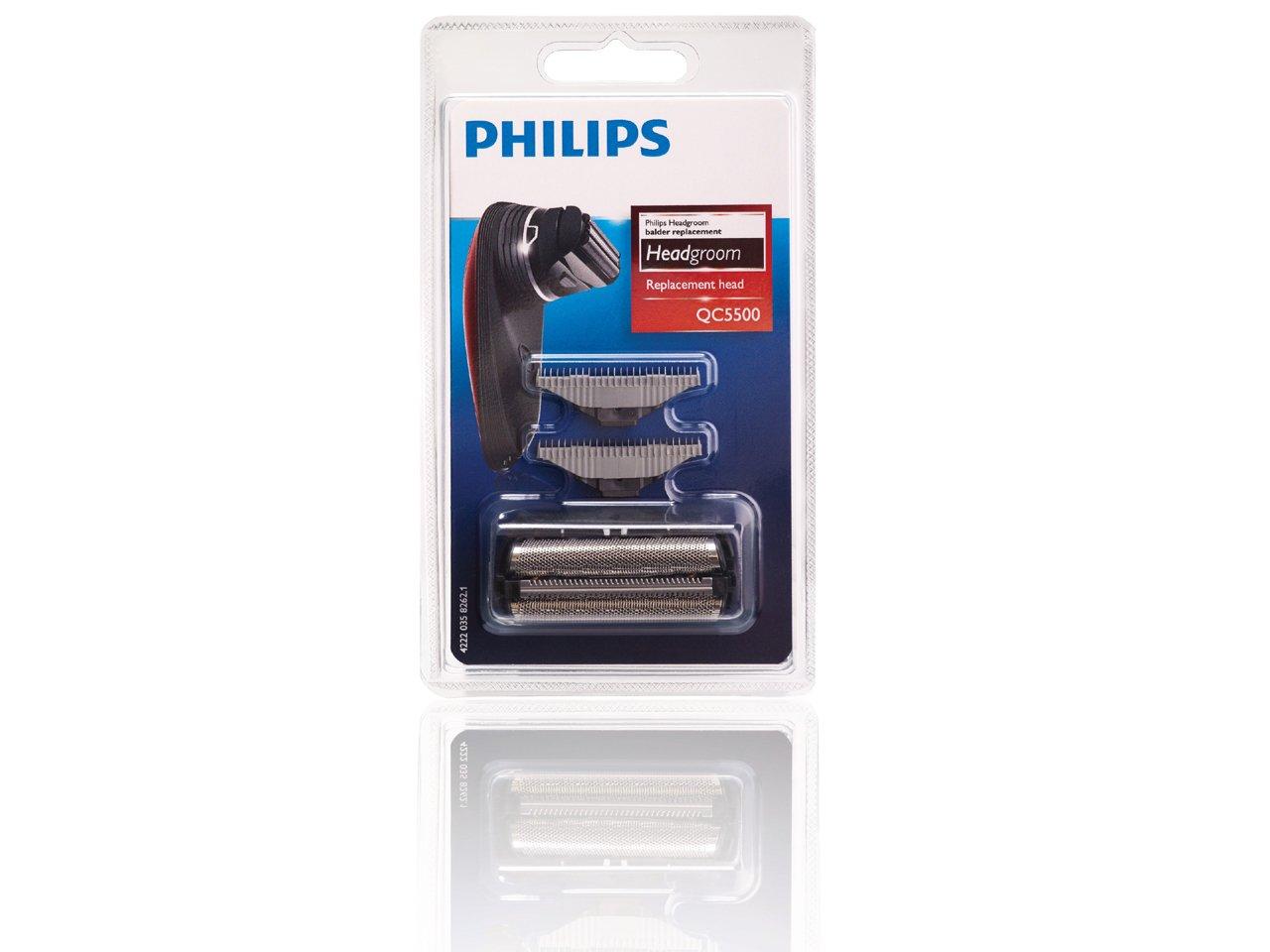 

PHILIPS Запасное лезвие для QC5550 [Бритвенная головка] саморежущий инструмент QC5500/50 чёрный
