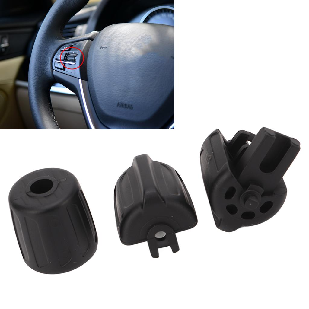 3pcs Steering Wheel Control Button Multifunction ABS 61319273656 Replacement for F10 F11 F18 F20 F21 F26