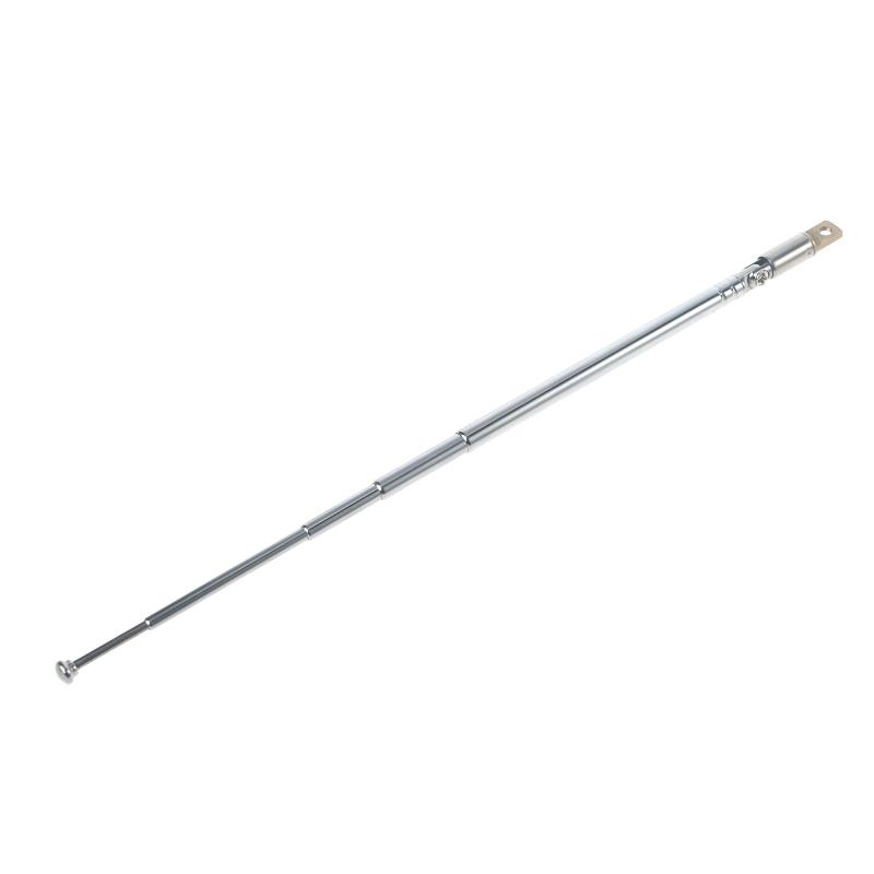 Telescopic Antenna for Electronic Radio TV Signal 4/5 Sections Radio Remote Control Audio Antenna Aerial Connector
