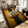 Boston Bruins  A rug suitable for office chair areas living rooms and computer desks perfect for home offices and an ideal holiday gift