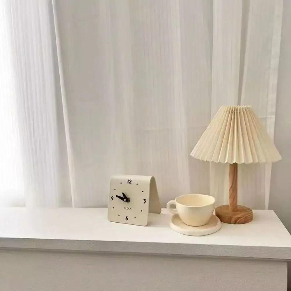 Minimalistische Tischuhr Acryl Nachttischuhr Neue Leise Schreibtischuhr