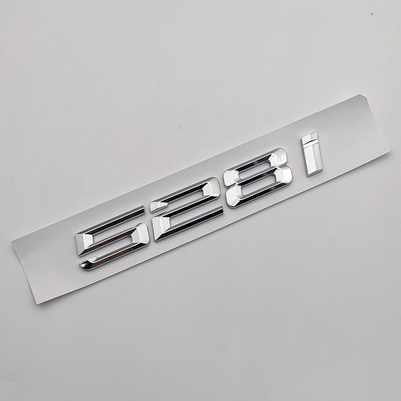 3d Chrome Car Trunk Logo 528i 535i 540i Letters Luxury Line Badge Xdrive Emblem Sticker Accessories