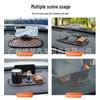 Multifunktionale Anti-Rutsch-Auto-Handy-Matte & Parknummernhalter