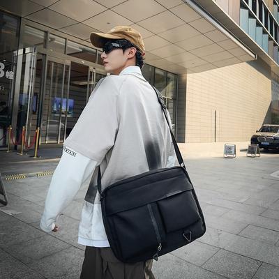New Messenger Bag Men's Breast Bag Men's Trendy Brand Outdoor Leisure Sports Backpack Couple Bag Student Shoulder Bag