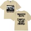 Beastie Boys Hip Hop Group Check Your Head Album Print T-Shirt, Unisex Vintage Summer Short Sleeve Cotton Top T-shirt