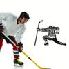 Custom Hockey Metal Wall Art Personalized Ice Player Silhouette Sports Room Decor