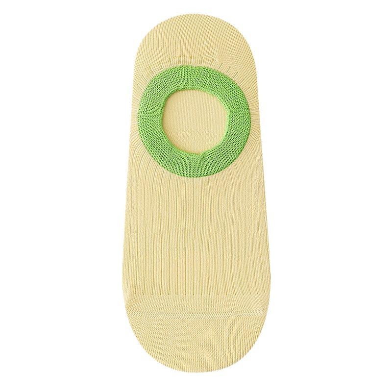 Women's Summer Candy Color Low-Cut No-Slip Invisible Socks - Breathable, Sweat-Absorbent, Non-Falling Short Boat Socks