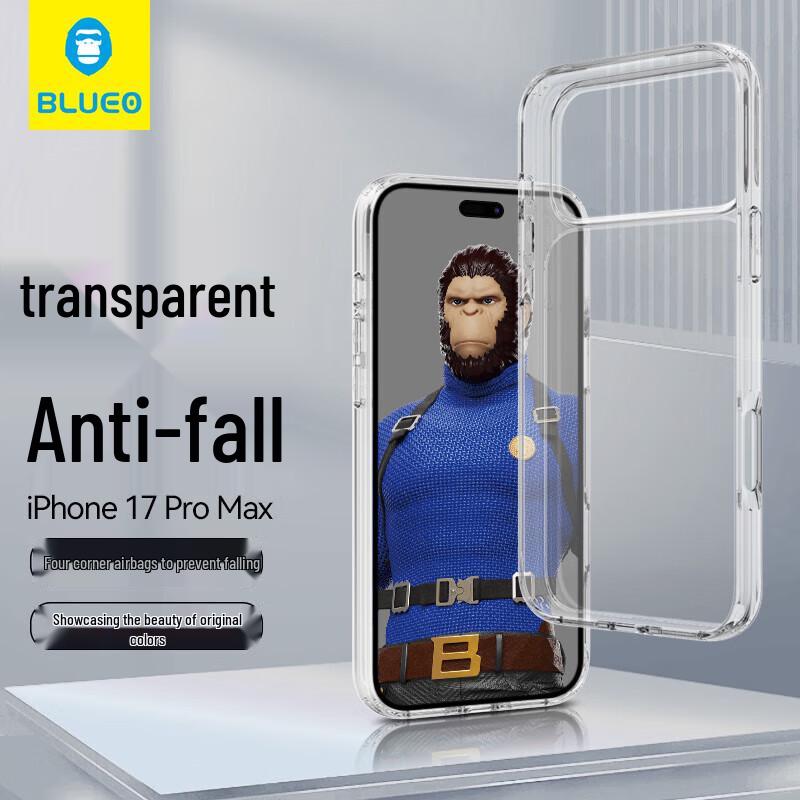 

Transparent Anti-Drop Phone Case for iPhone 17 Pro Max