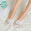 Women's Korean Lace Edge Non-Slip Silicone Low-Cut Socks