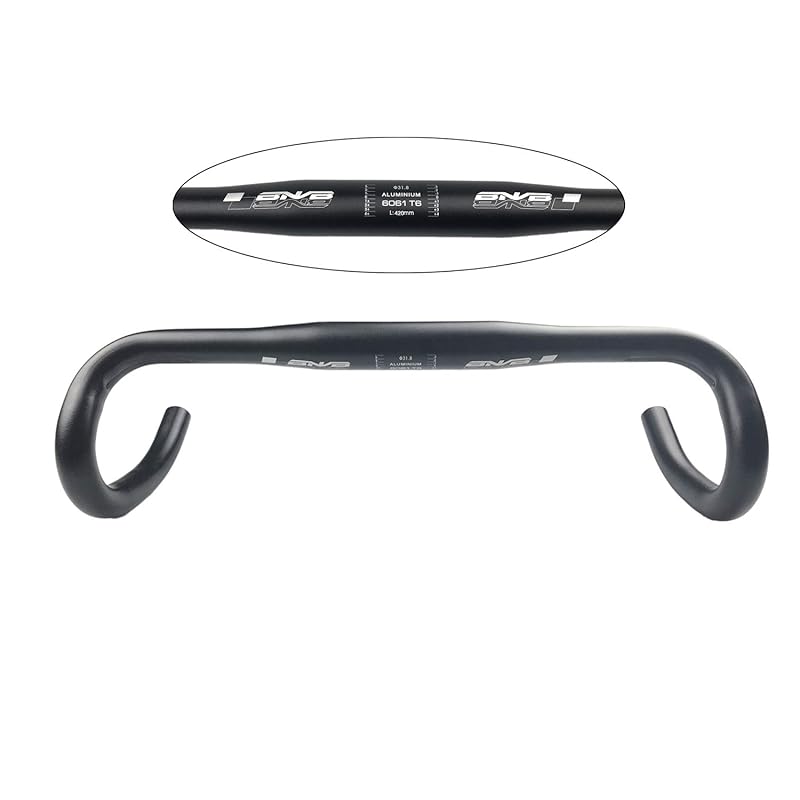 BNVB Bicycle Handlebars, 25.4mm/31.8mm Aluminum Alloy Road Bike Drop Handlebars, 380mm/400mm/420mm, Diameter: 31.8mm