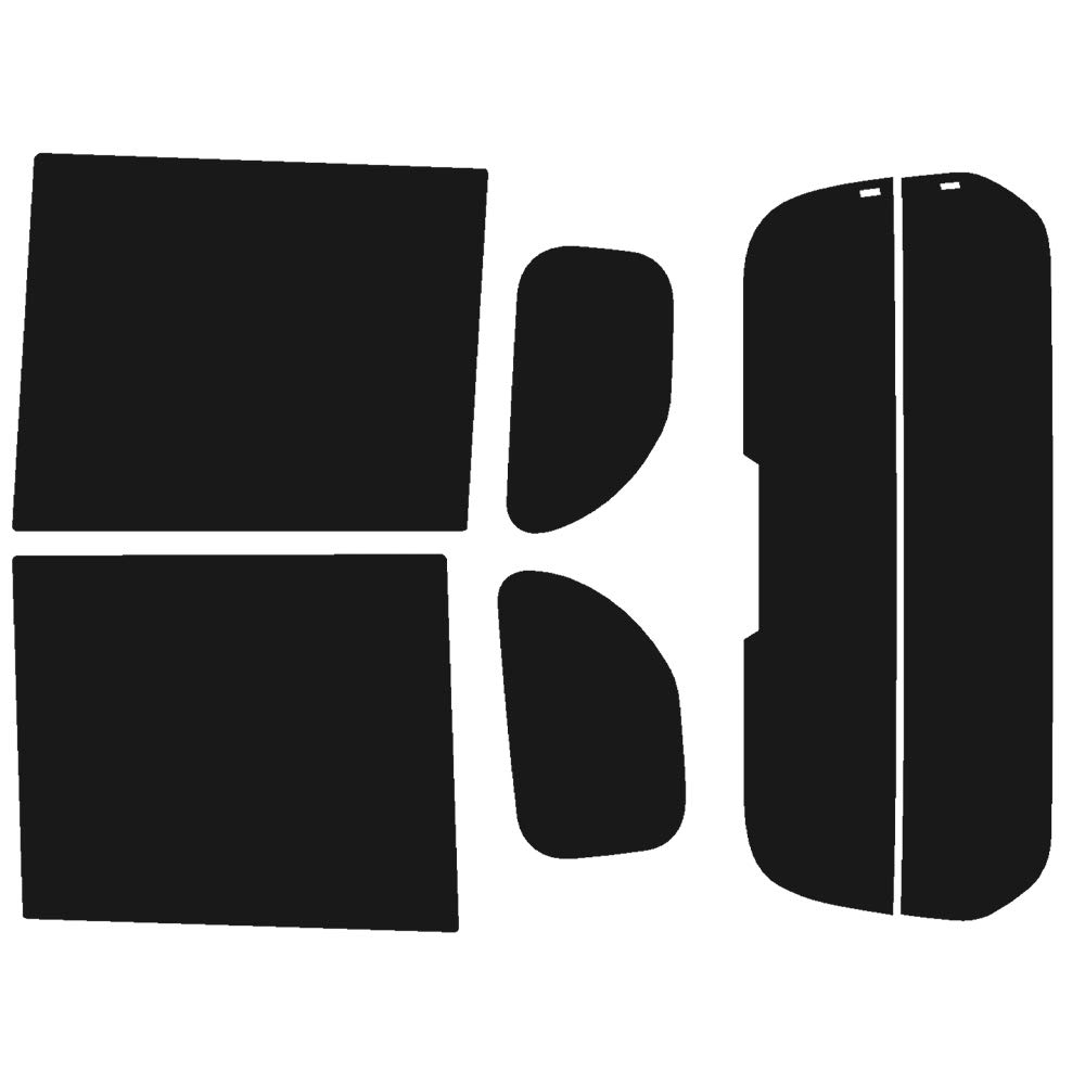 Velocity Rear Set Car Film for Tanto High Dark Smoke LA650S/LA660S, Customizable, Mount, Comfortable,