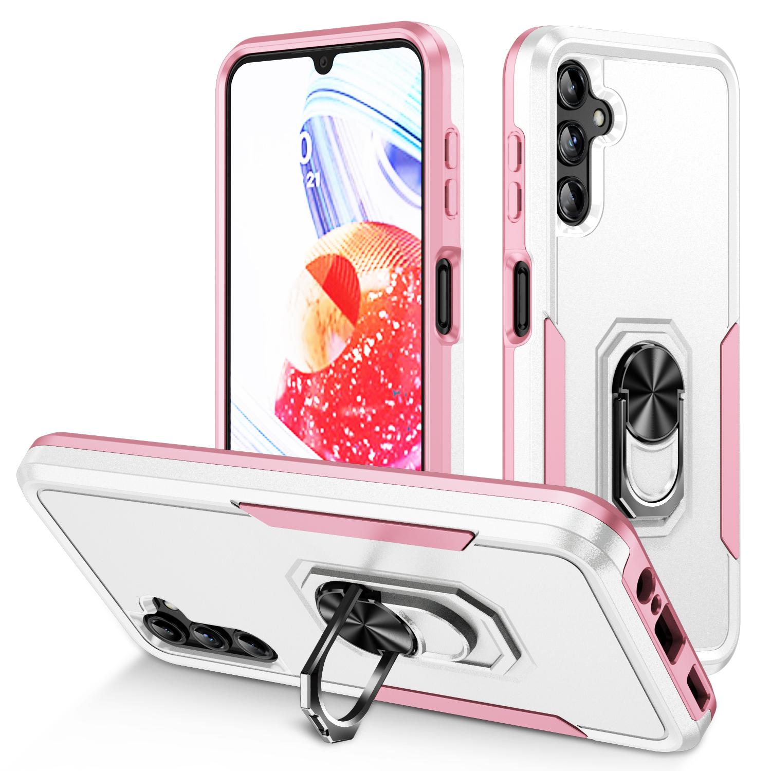 

Двухслойный защитный чехол на заднюю панель для Samsung Galaxy A14 A 14 5g A54 A53 A33 A73 A52 A52s S23 Ultra S22 Plus S21 S20 Fe