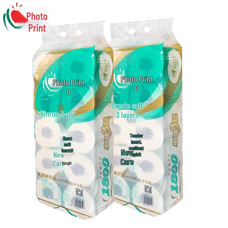 Xin Xiang Yin 3-Ply Soft Toilet Paper, 60 Rolls