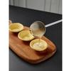 2pcs Multifunctional Sauce Spoons 304 Stainless Steel Seasoning Oil Spoon with Long Handle Sauce Scoop for Kitchen Baking