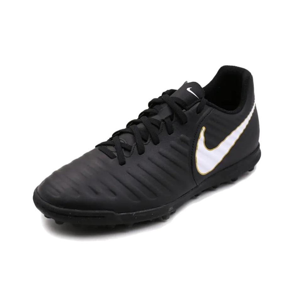 Nike TiempoX Rio 4 Comfortable Versatile Soccer Shoes Men sneaker Black 897770-002